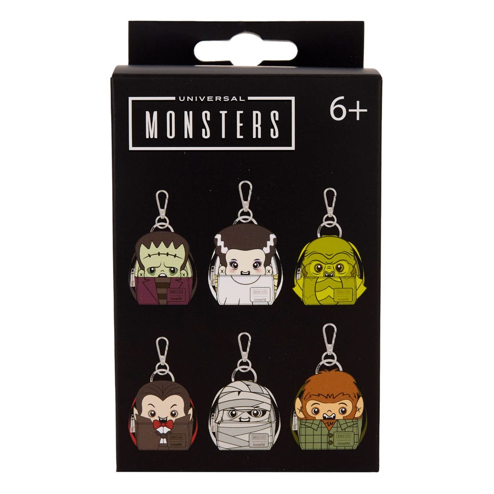 Universal Monsters by Loungefly Keychains Mini Backpack Blind Box Assortment (15)
