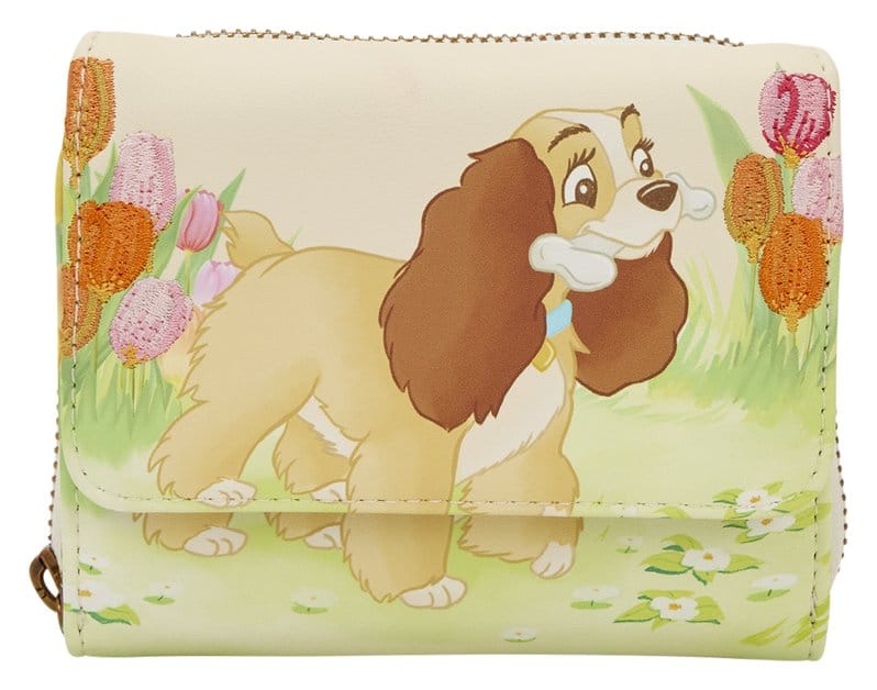 Disney by Loungefly Wallet Lady and the Tramp Pastel Tulip