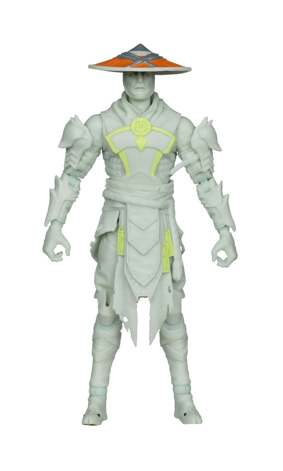 Mortal Kombat Action Figure Glow in the Dark Edition Raiden (Gold Label) 18 cm