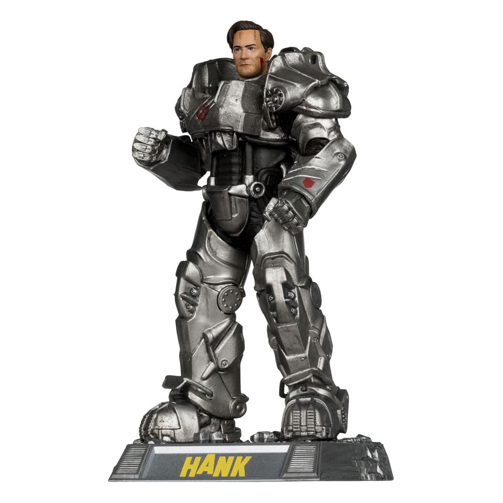 Fallout Movie Maniacs Action Figure Hank Maclean (Season 2) (Red Platinum Edition) 17 cm