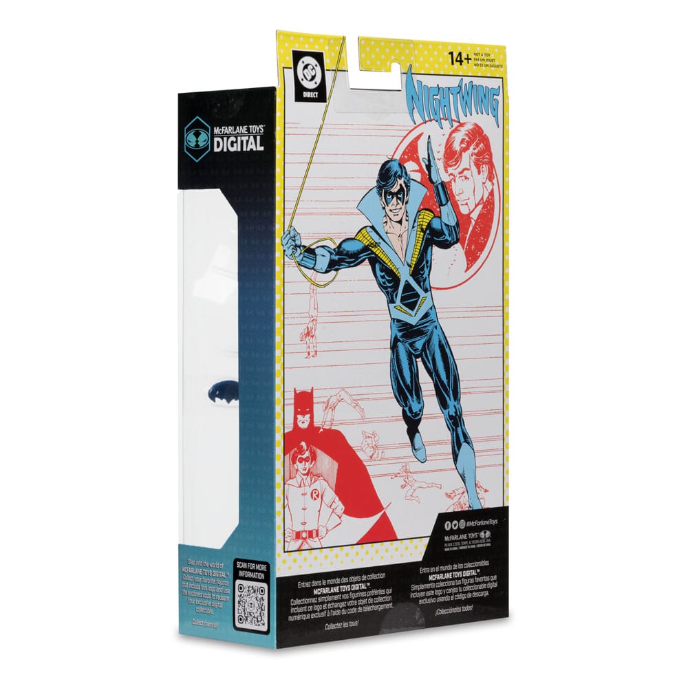 DC Direct McFarlane Toys Digital Action Figure Nightwing (Teen Titans) 18 cm