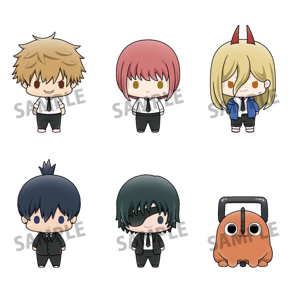 Chainsaw Man Chokorin Mascot Series Trading Figure 6-Pack 5 cm