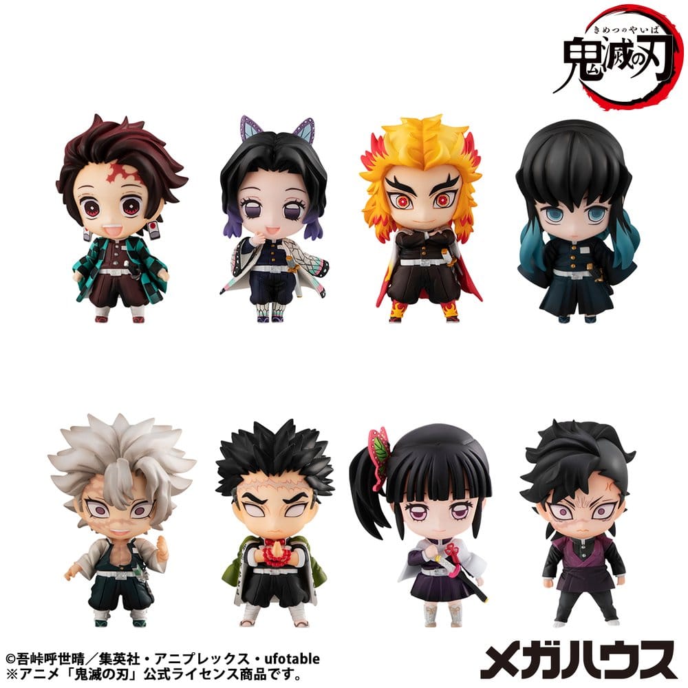 Demon Slayer Kimetsu no Yaiba Trading Figure Tanjiro & Friends Vol. 2 5 cm Assortment (8)
