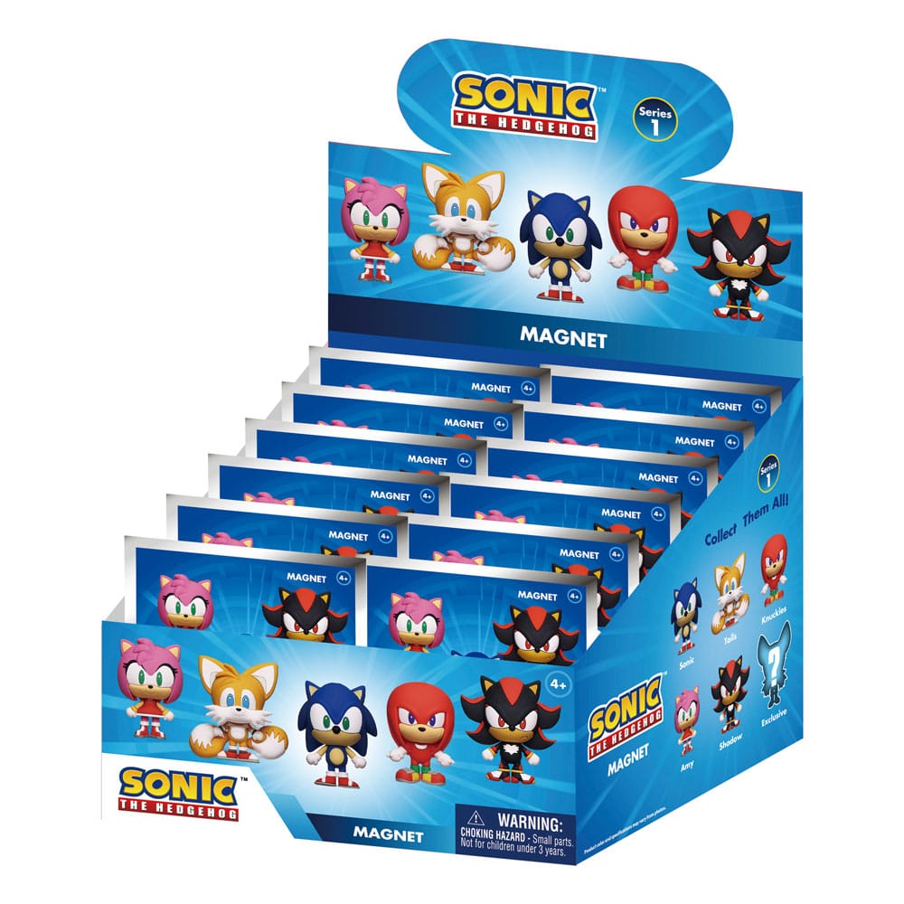 Sonic Magnets blind pack Series 1 Display (12)
