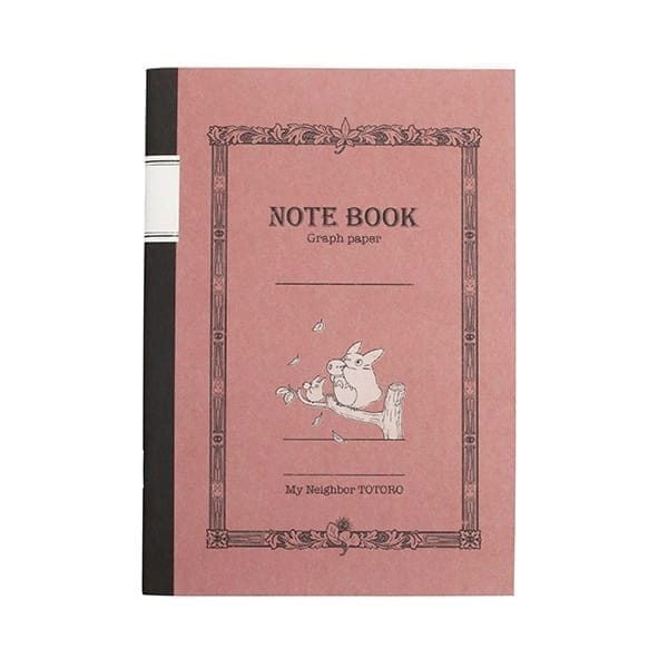My Neighbor Totoro Retro Notebook Totoro Red