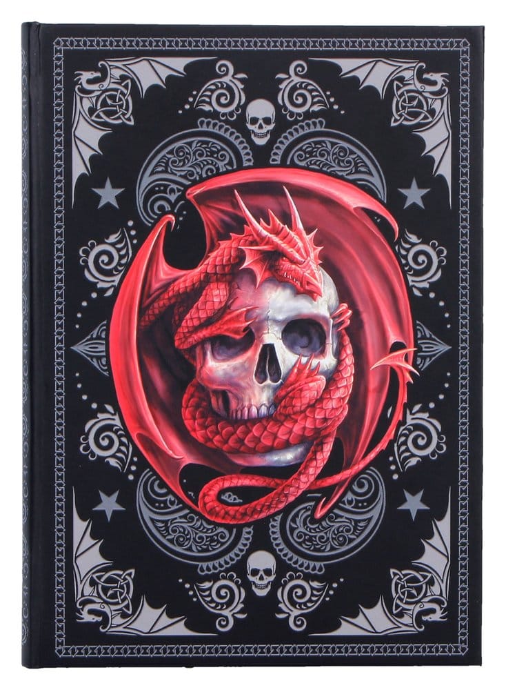 Anne Stokes Journal Skull Embrace A5 18 cm