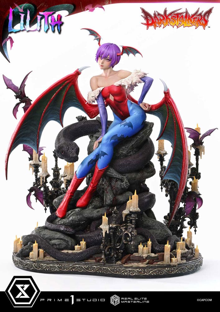Darkstalkers Real Elite Masterline Series Statue 1/4 Lilith Bonus Version 52 cm