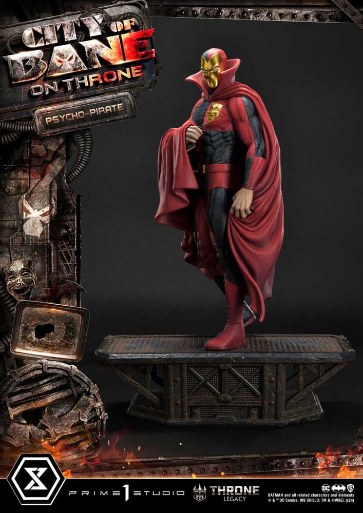 DC Comics Throne Legacy Collection Statue Statue 1/4 Psycho Pirate 58 cm