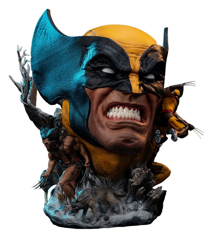 Marvel Fine Art Bust Wolverine Deluxe Edition 48 cm