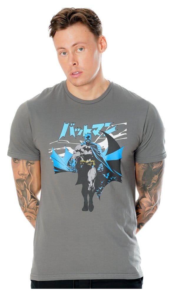 DC Comics T-Shirt Batman Manga Cape Size XL
