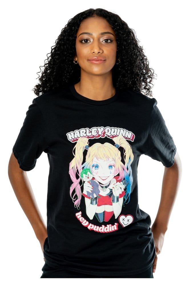 DC T-Shirt Harley Quinn Anime Puddin' Size XXL