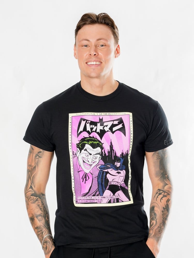 Batman T-Shirt Joker Anime Poster Size XXL