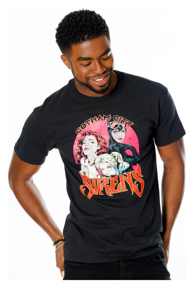 Gotham City Sirens T-Shirt Vintage Poster Size M