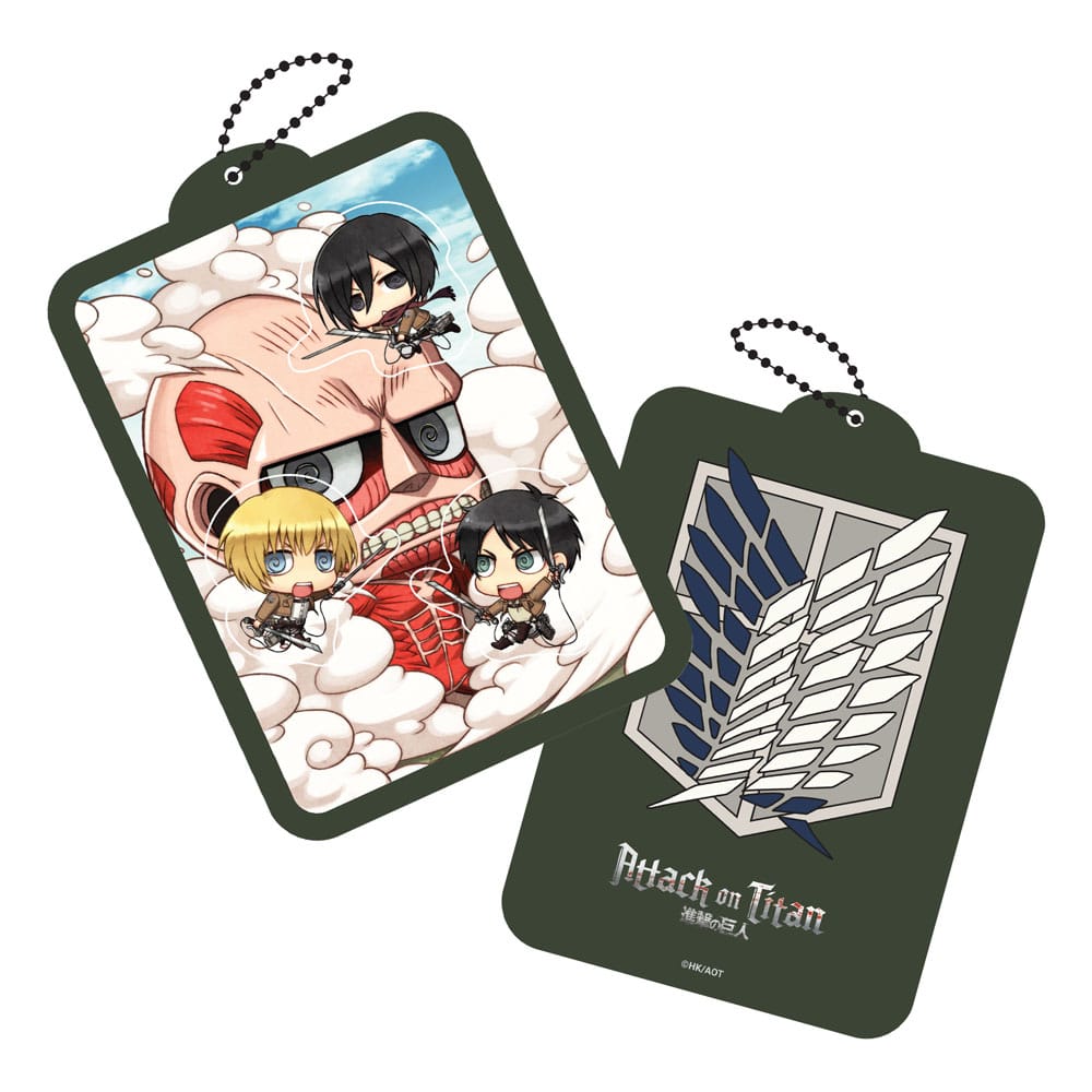 Attack on Titan Shaker Acrylic Keychain Kawaii Attack!