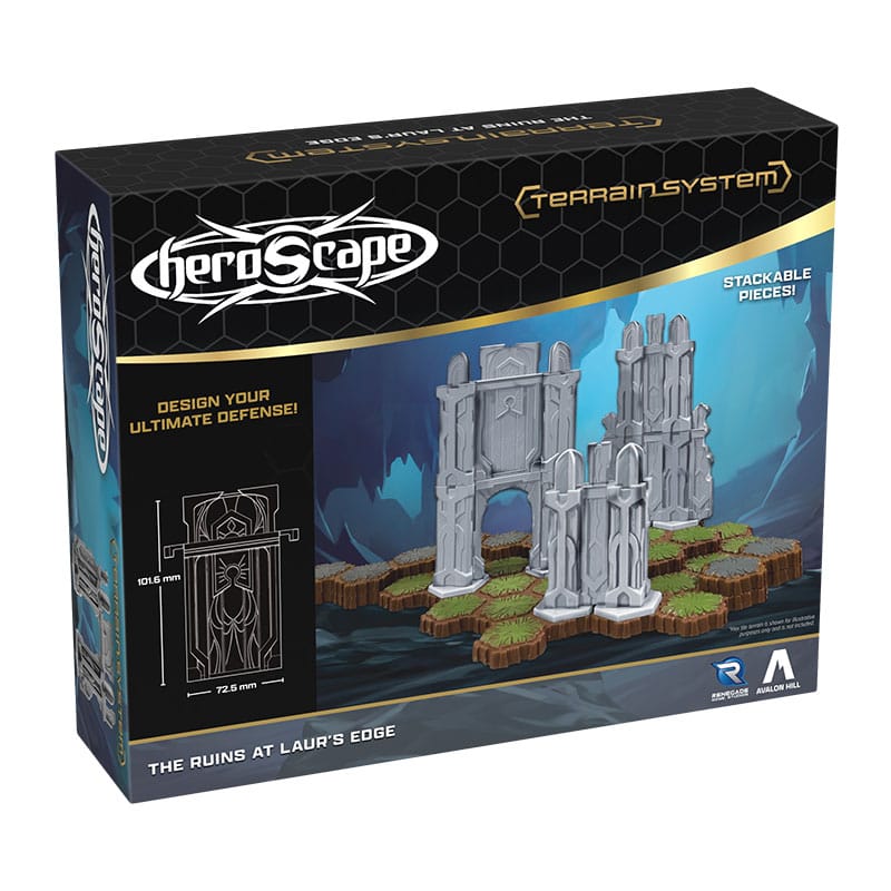 Heroscape Terrain Expansion The Ruins at Laur's Edge *English Version*