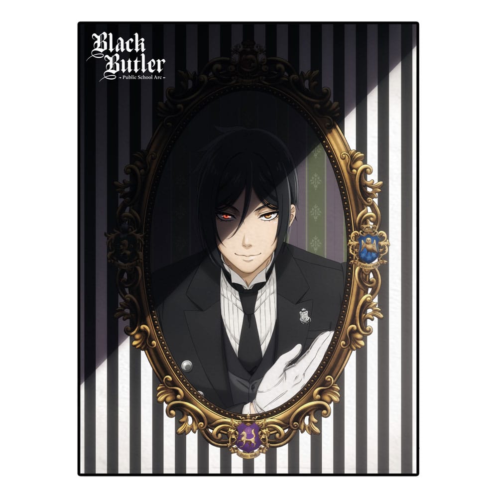 Black Butler: Public School Arc blanket Sebastian 120 x 160 cm
