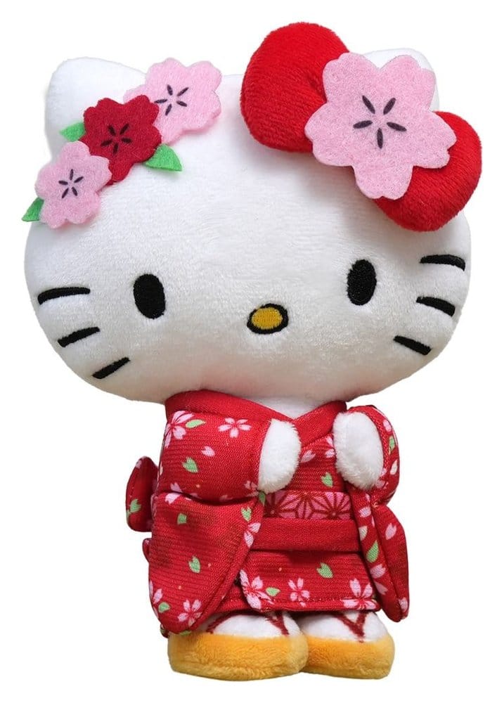 Sanrio Plush Figure Hello Kitty Kimono Version 22 cm