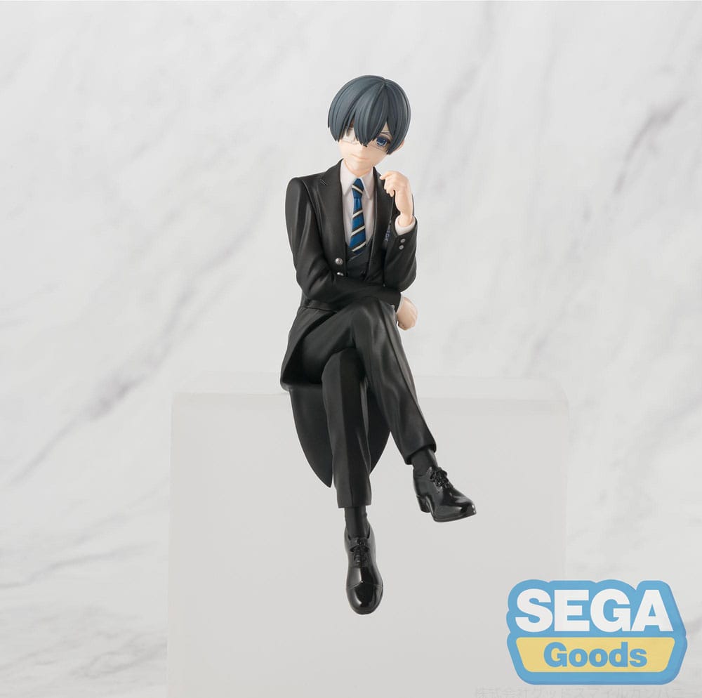 Black Butler: Boarding School Arc PM Perching PVC Statue Ciel Phantomhive 14 cm