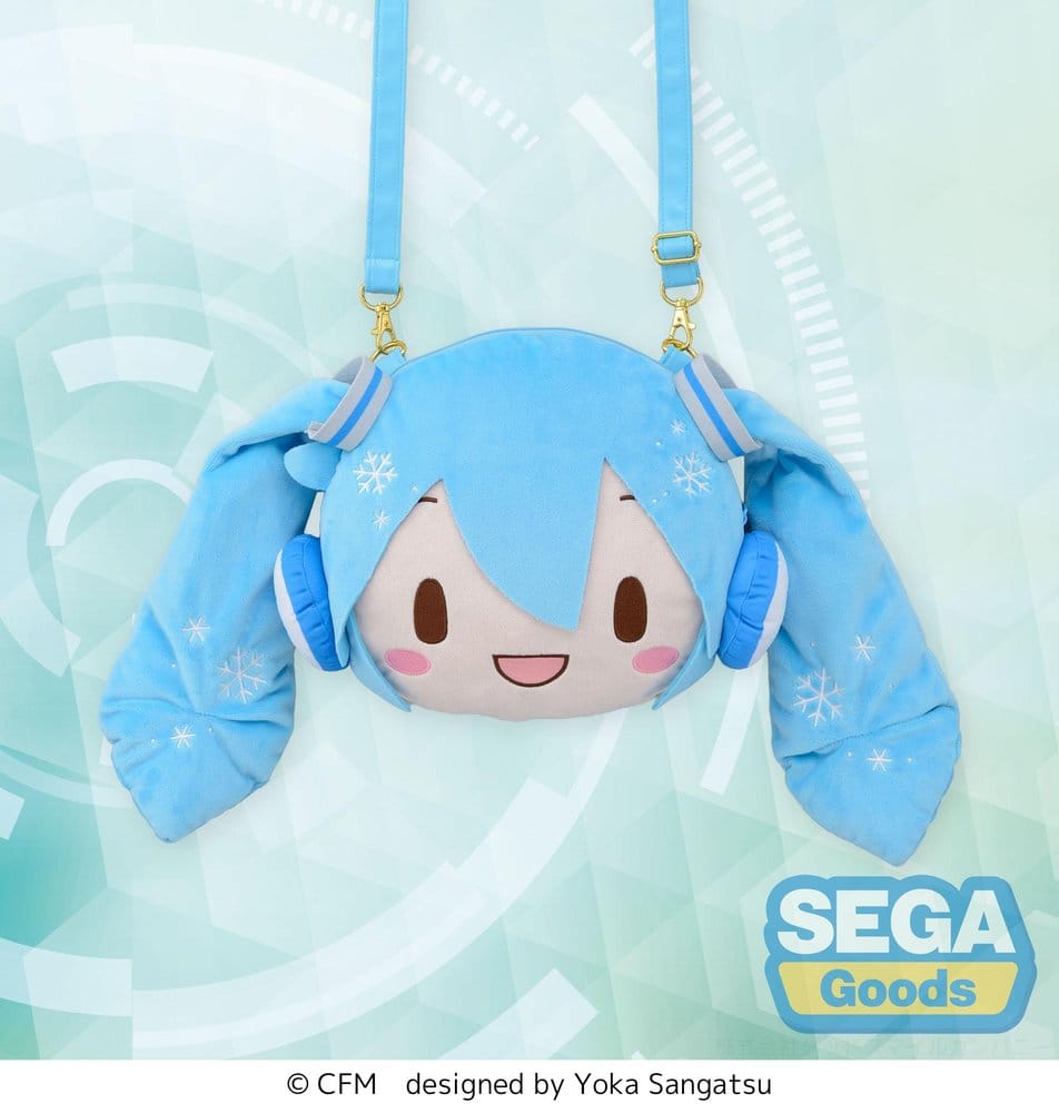 Character Vocal Series 01: Hatsune Miku Fuwa Petit Shoulder Bag Snow Miku