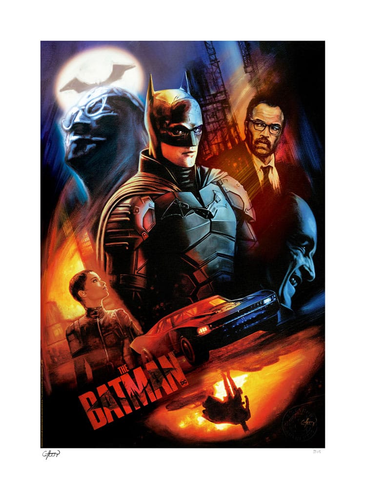 DC Comics Art Print The Batman 46 x 61 cm - unframed