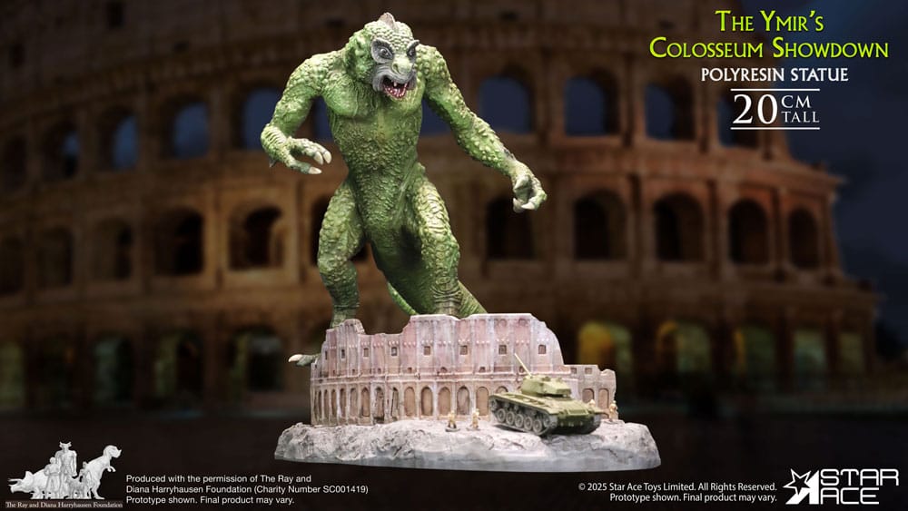 Ray Harryhausen Diorama 1/8 The Ymir's Colosseum Showdown 20 cm