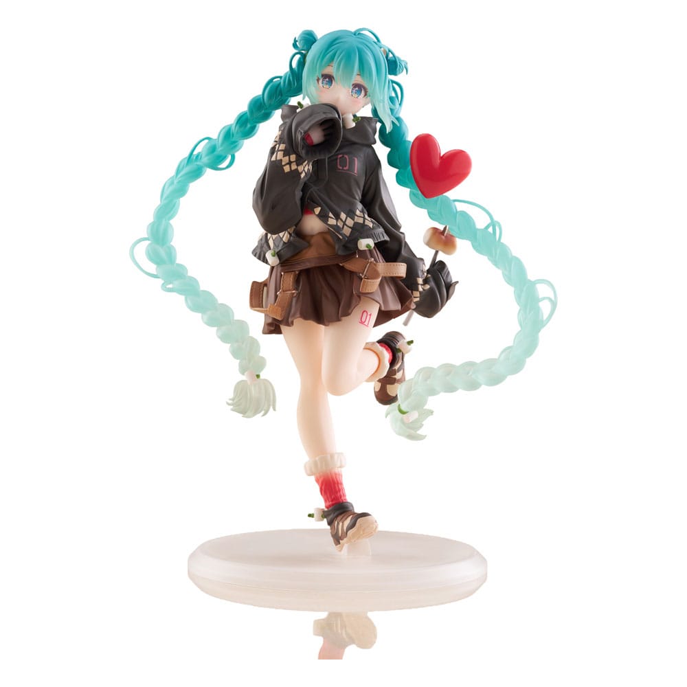 Hatsune Miku PVC Statue Hatsune Fashion Outdoor Spring Ver. 18 cm