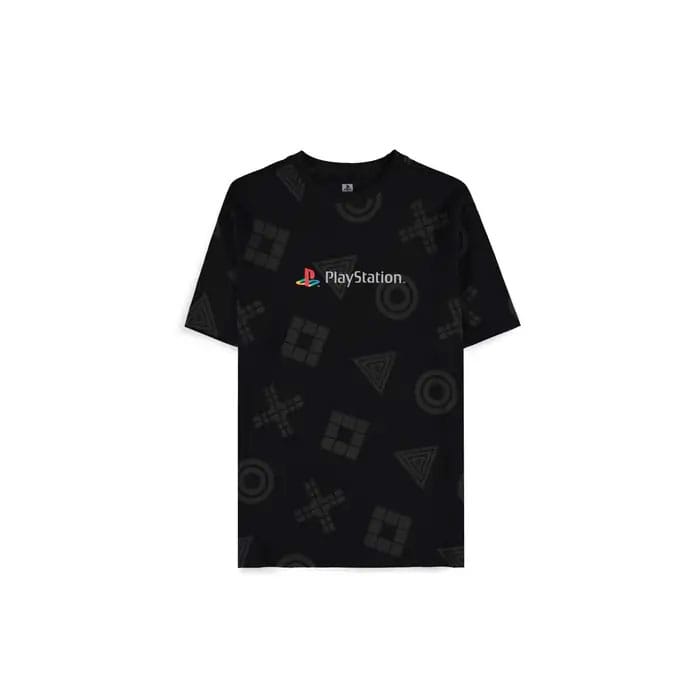PlayStation T-Shirt Logo All Over Print Size S