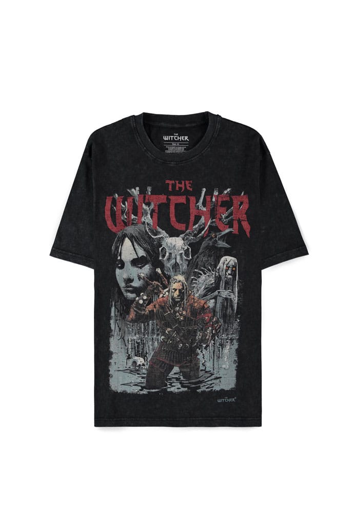 The Witcher Wild Hunt T-Shirt First Edition Washed Size XL