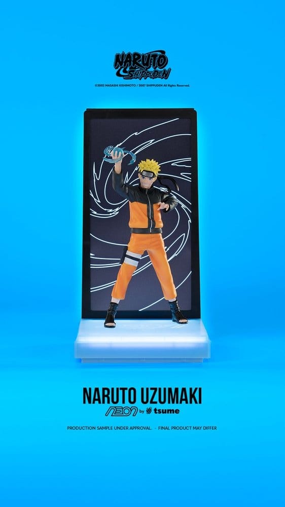 Naruto Neon Figure 1/9 Naruto Uzumaki 25 cm