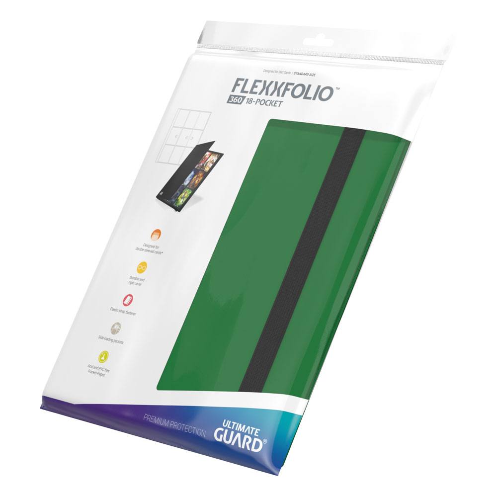 Ultimate Guard Flexxfolio 360 - 18-Pocket Green