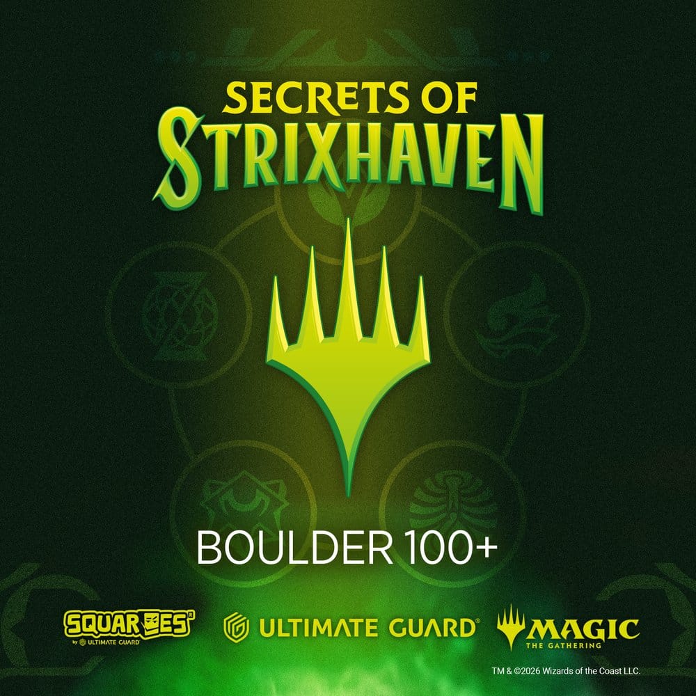 Ultimate Guard RTE Boulder 100+ Magic: The Gathering "Secrets of Strixhaven" - Witherbloom