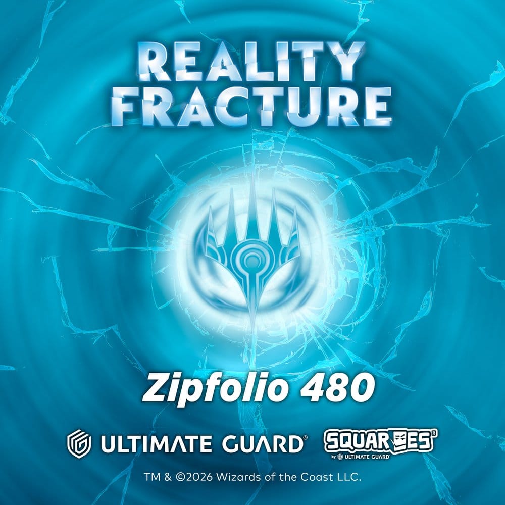 Ultimate Guard Zipfolio 480 Xenoskin Magic: The Gathering "Reality Fracture" - White Rare / Black Rare