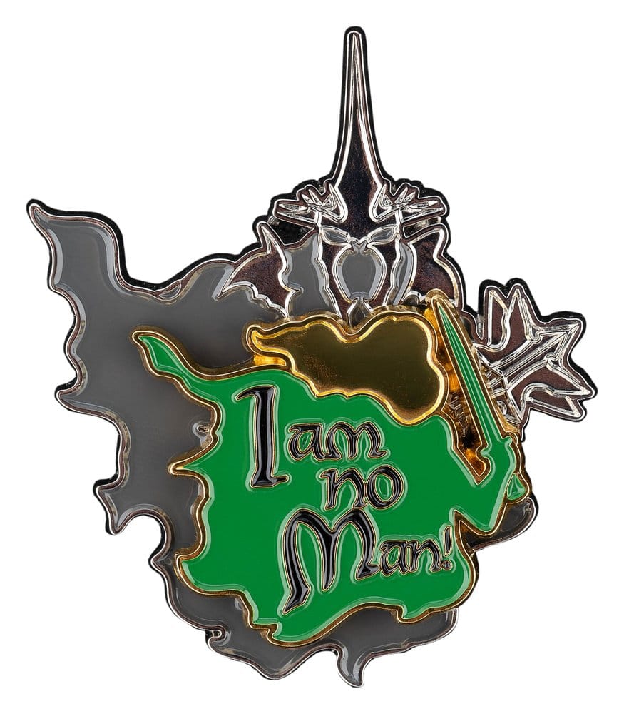 Lord of the Rings Collectors Pins 2-Pack No Man can Kill Me & I Am No Man! 7 cm