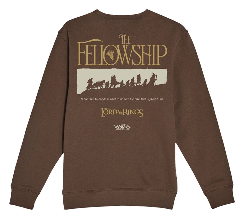 The Lord of the Rings Sweatshirt The Fellowship / Chestnut 3XL