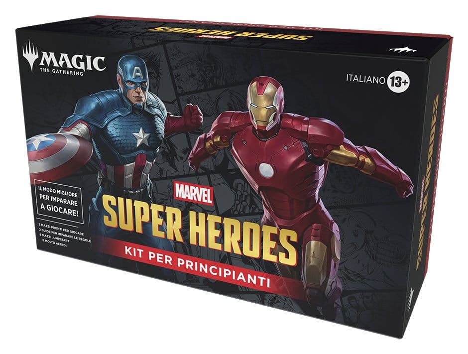 Magic the Gathering Marvel Super Heroes Beginner Box Case (3) italian
