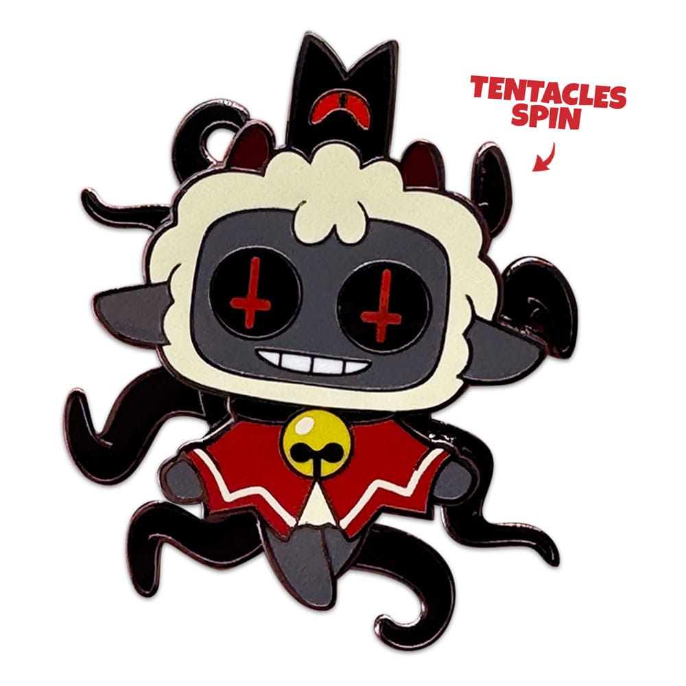 Cult of The Lamb Pin Badge Lamb Spinning 5 cm