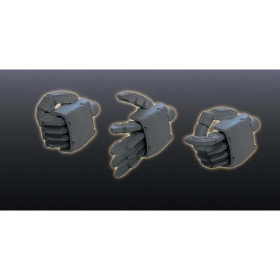 Builders Parts HD-38 1/144 MS Hand 02 (Zeon) Dark Gray