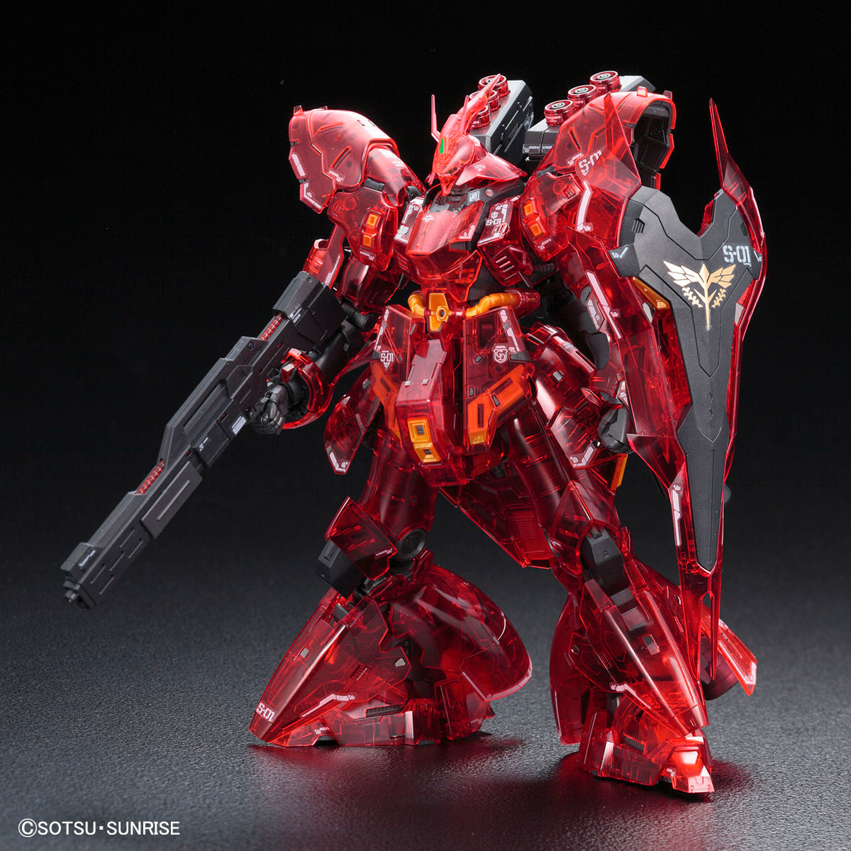 RG 1/144 Gundam Base Limited Sazabi (Clear Color)