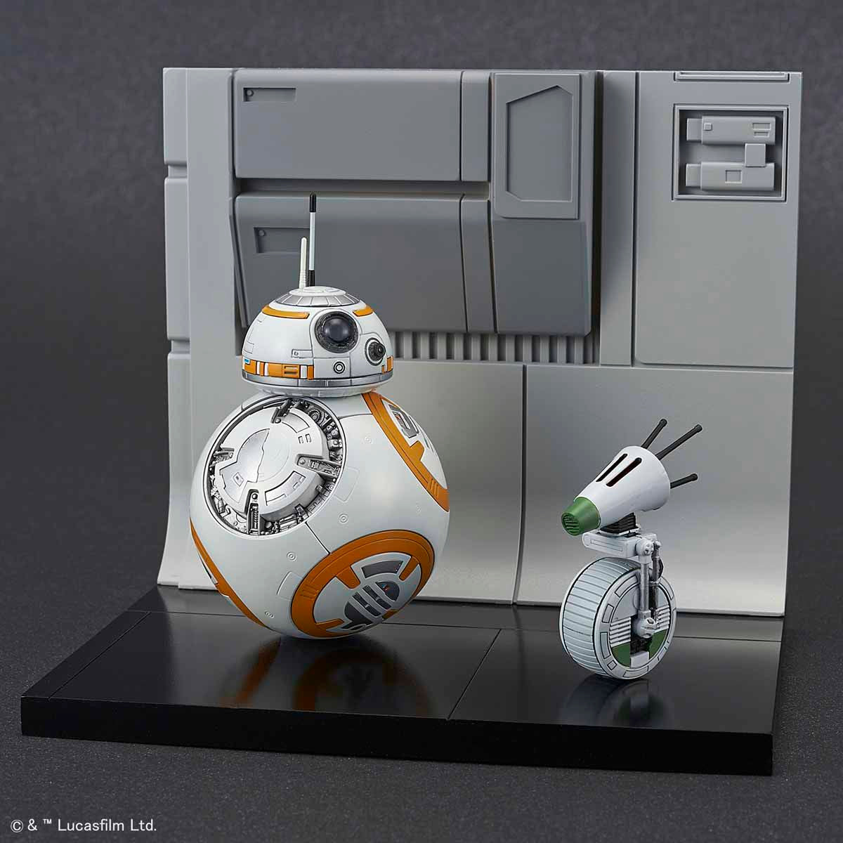 1/12 BB-8 & DO Diorama Set