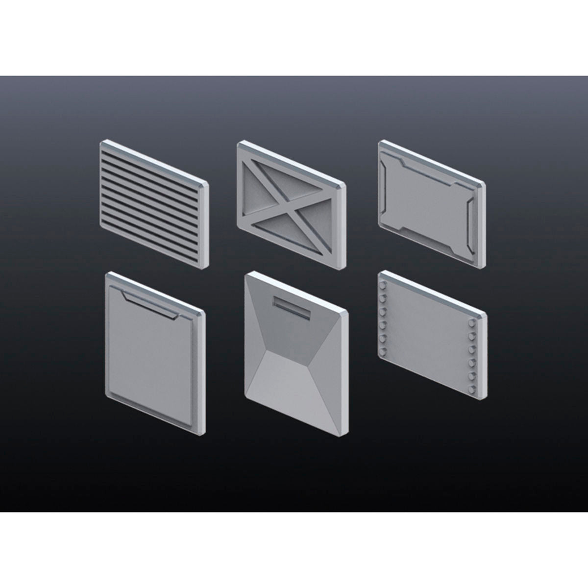 Builders parts HD19 non-scale MS panel 01