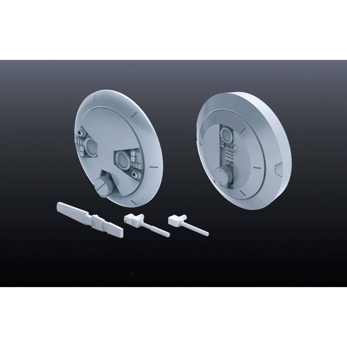 Builders Parts HD-20 Non-scale MS Radome 01