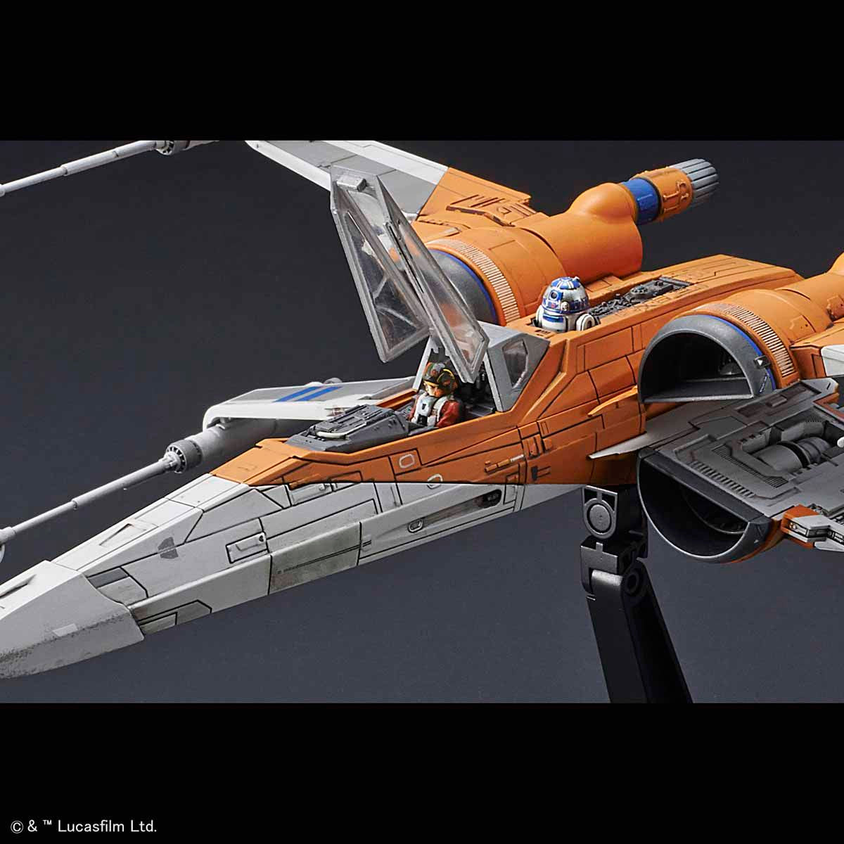 1/72 X-Wing Fighter Po Dedicated Machine (Star Wars: The Dawn of Skywalker)