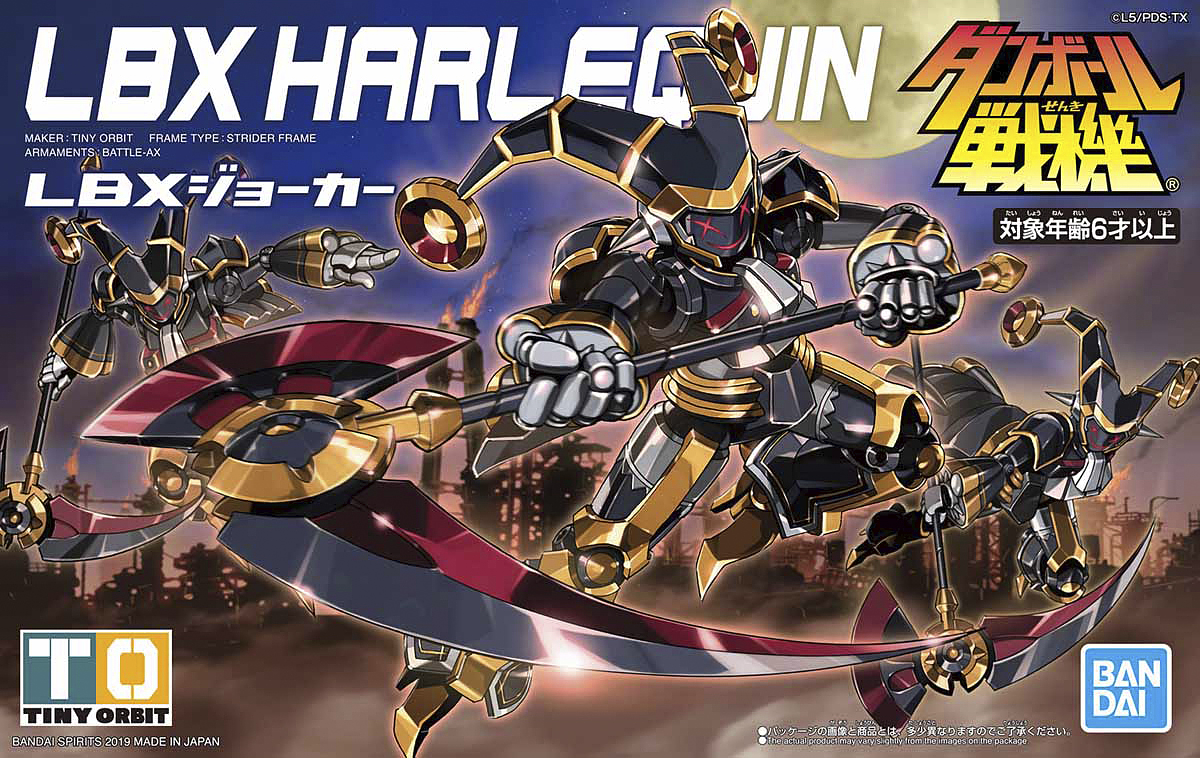 LBX - Little Battlers Experience - Harlequin / Joker - gundam-store.dk