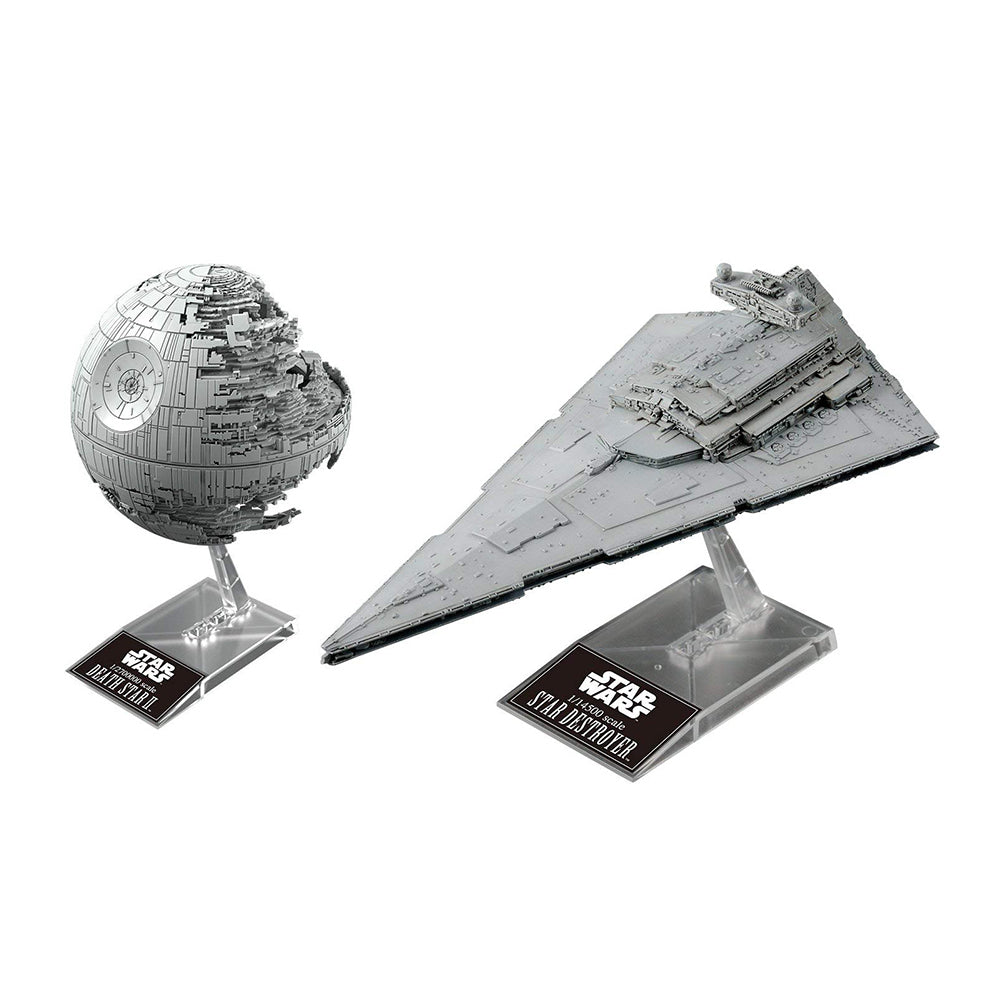 Star Wars - Death Star II 1/2700000 + Imperial Star Destroyer 1/14500