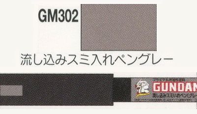 Gundam Marker Set - Pour Type til Panel Lining - gundam-store.dk
