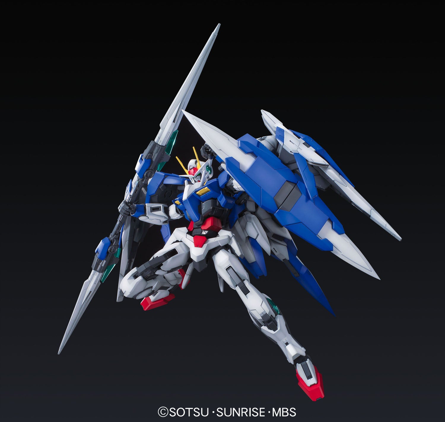 MG 00 Raiser Celestial Mobile Suit GN-0000+GNR-010 1/100