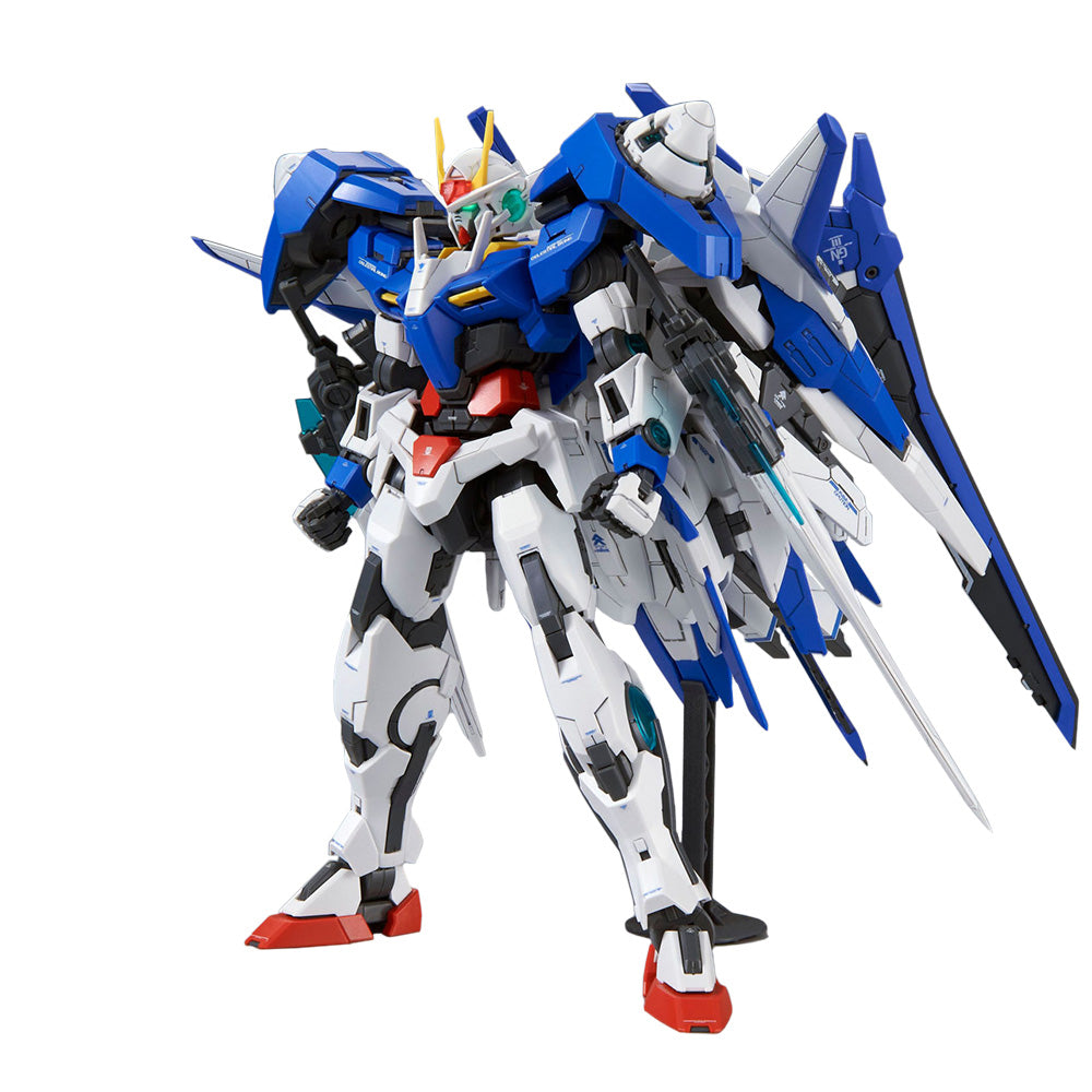 *PREORDER* MG Gundam GN-0000+GNR-010/XN 00 XN Raiser 1/100 - gundam-store.dk