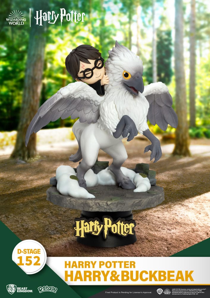 Harry Potter D-Stage PVC Diorama Harry & Buckbeak 16 cm