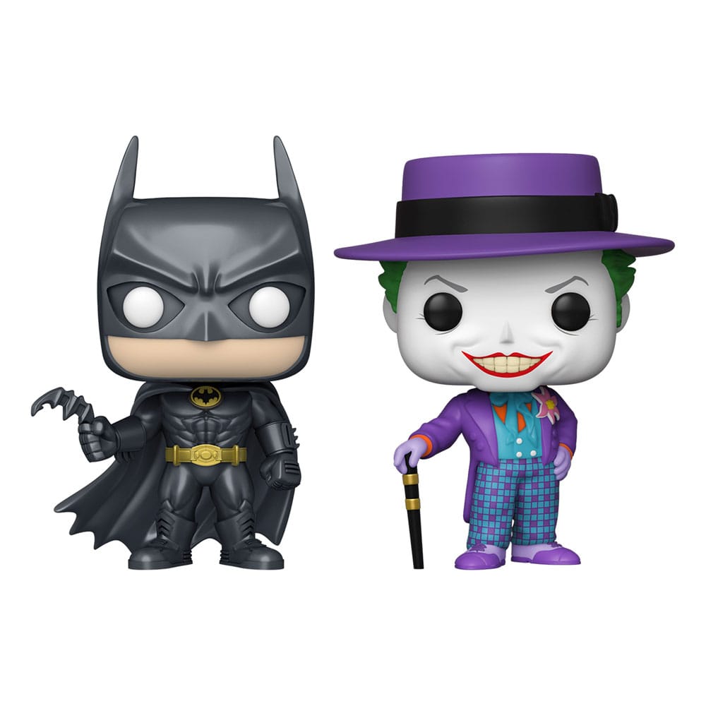 Batman (1989) POP! Heroes Vinyl Figures 2-Pack Batman & The Joker 9 cm