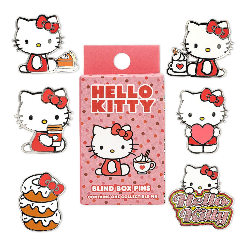 Hello Kitty POP! Enamel Pins Characters 3 cm Assortment (12)